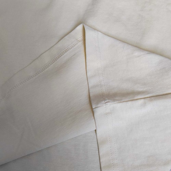 Rhude Card Backprint T-Shirt In Cream - Picture 5 of 9